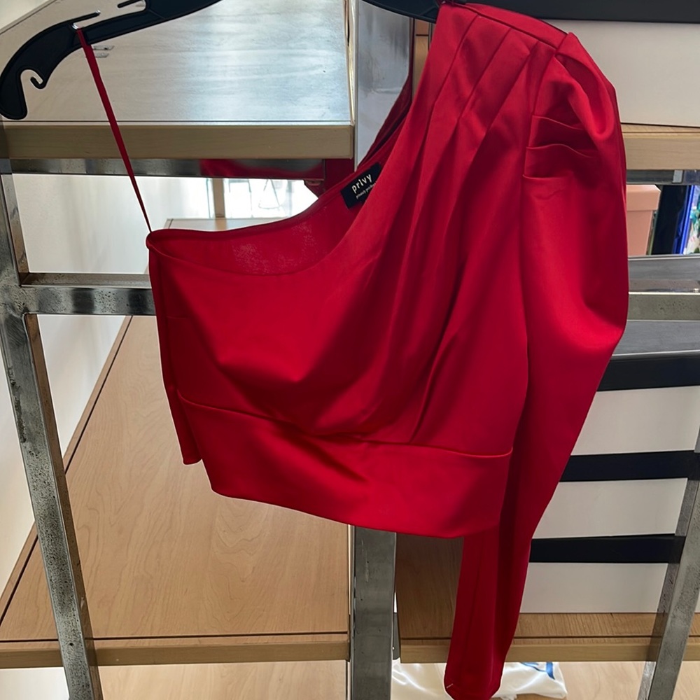 Forever Red Blouse